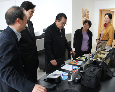 儀器儀表學(xué)會(huì)常務(wù)副理事長(zhǎng)吳幼華蒞臨彩譜科技